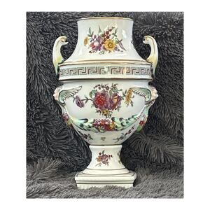 Stunning Chelsea House Urn Porcelain Hand Painted Designs Large